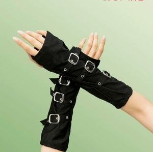 Fingerless Gloves-ROMWE
